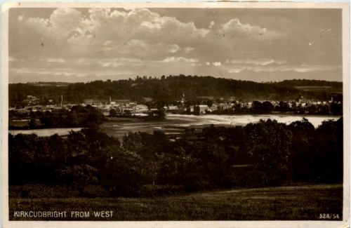 Kirkcudbright from West