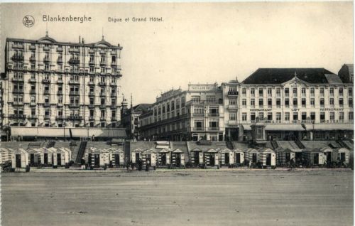 Blankenberghe - Digue et Grand Hotel