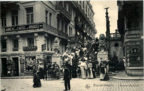 Blankenberghe - L Escalier des Lions