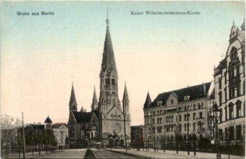 Gruss aus Berlin - Kaiser Wilhelm Gedächtnis Kirche
