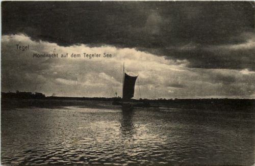 Tegel - Mondnacht auf dem Tegeler See