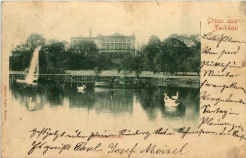 Gruss aus Zwickau - Schwanenschloss