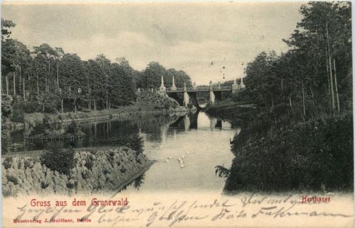 Gruss aus dem Grunewald - Herthasee