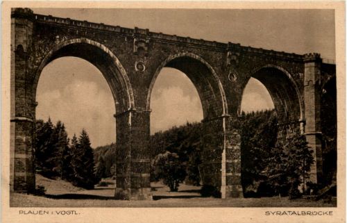 Plauen im Vogtland - Syratalbrücke