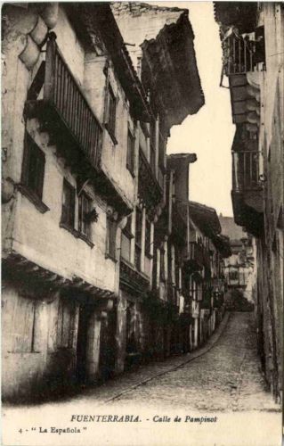 Fuenterrabia - Calle de Pampinot