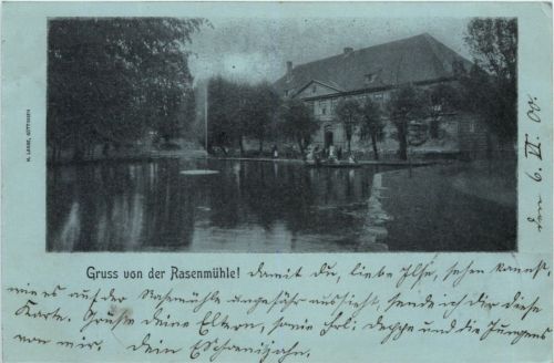 Rosdorf - Gruss von der Rasenmühle