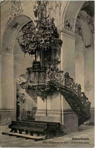 Amorbach - Die Kanzlei in der Abtei Kirche