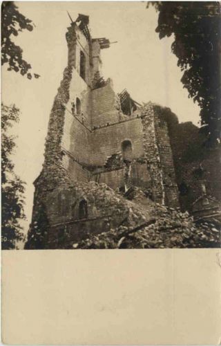Zerstörte Kirche