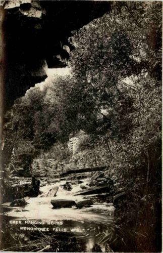 Menomonee Falls - Over Hanging Rocks