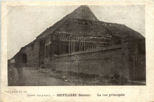 Grivillers - Guere 1914-15