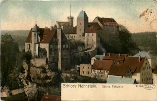 Sächs. Schweiz, Hohnstein, Schloss