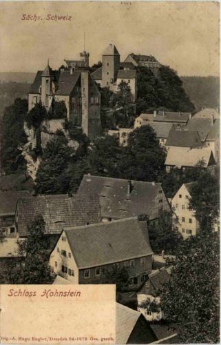 Sächs. Schweiz, Hohnstein, Schloss