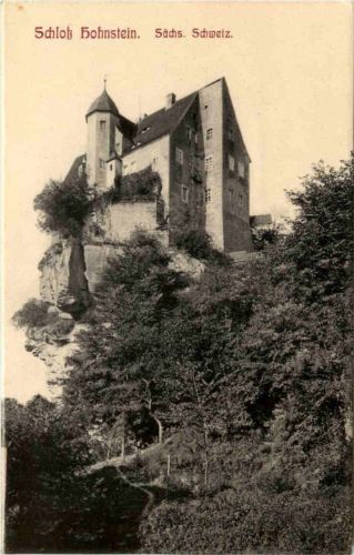 Sächs. Schweiz, Hohnstein, Schloss