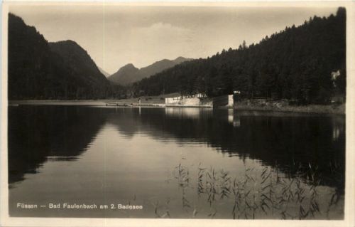 Füssen, Bad Faulenbach am 2. Badesee