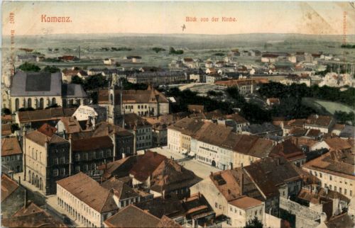 Kamenz, Blick von der Kirche