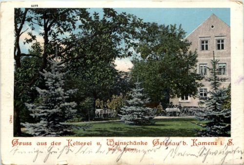 Gelenau b. Kamenz, Kellerei und Weinschänke