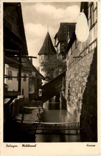 Balingen, Mühlkanal