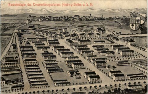 Heuberg-Stetten, Barackenlager des Truppenübungsplatzes
