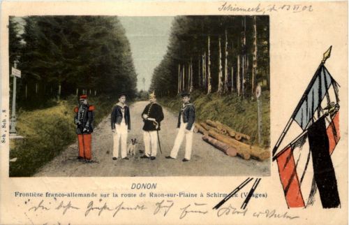 Donon - Frontiere franco-allemande