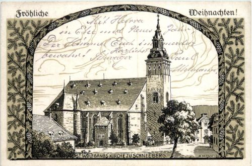 St. Wolfgangs-Kirche zu Schneeberg - Weihnachten
