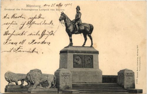 Nürnberg - Denkmal des Prinzregenten