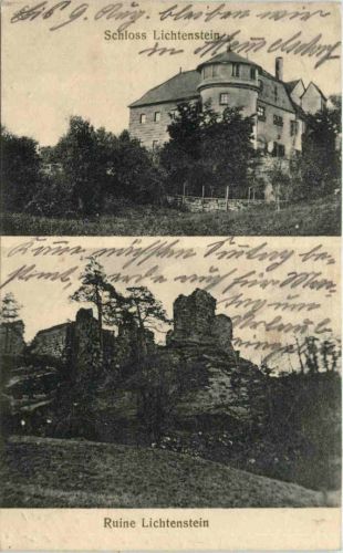 Ruine Lichtenstein - Schloss Lichtenstein