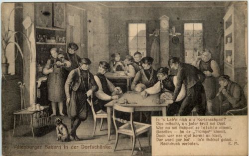 Altenburg - Bauern in der Dorfschänke