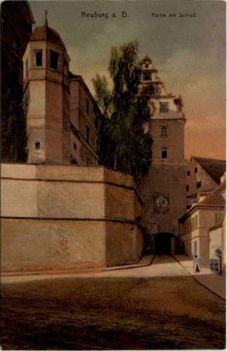 Neuburg a. D. - Partie am Schloss
