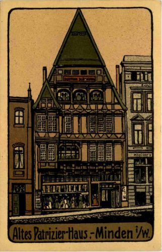 Minden - Altes Patrizier-Haus