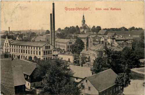 Grossröhrsdorf - Blick vom Rathaus