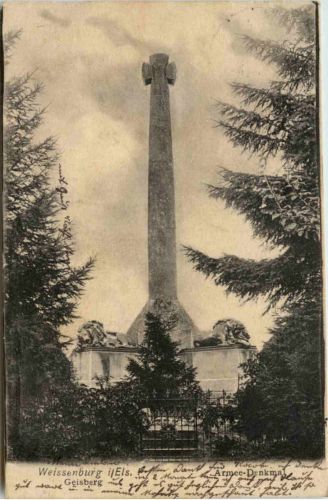 Weissenburg - Armee Denkmal