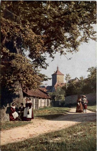 Rothenburg - An der alten Linde