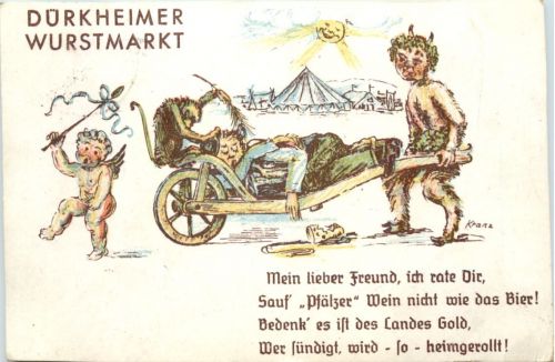 Dürkheim - Wurstmarkt - Litho