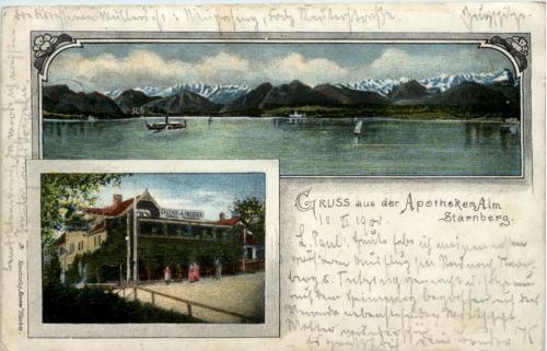 Starnberg - Gruss aus der Apotherker Alm