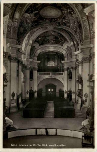 Banz - Inneres der Kirche