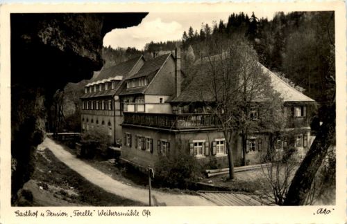 Weihersmühle - Gasthof Forelle bei Bamberg
