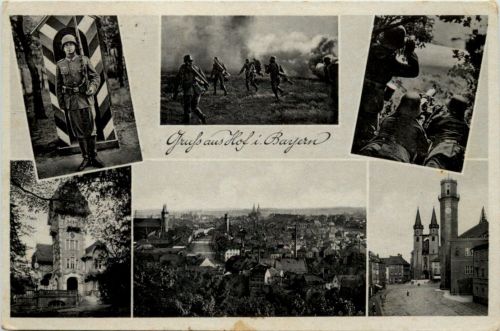 Gruss aus Hof in Bayern