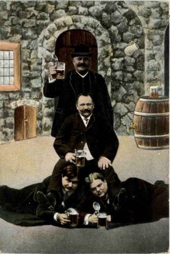 Döbra bei Schwarzenbach - Gasthaus zum grünen Baum - Bier