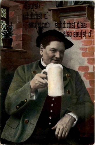 Döbra bei Schwarzenbach - Gasthaus zum grünen Baum - Bier