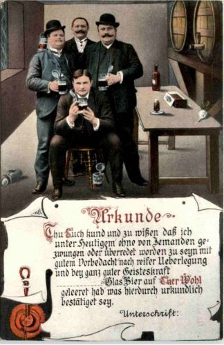 Döbra bei Schwarzenbach - Gasthaus zum grünen Baum - Bier