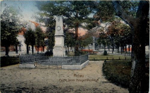 Rehau - Partie beim Krieger Denkmal