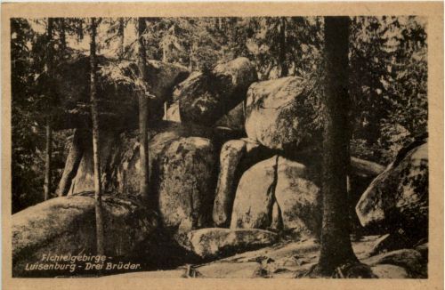 Fichtelgebirge - Luisenberg - Drei Brüder