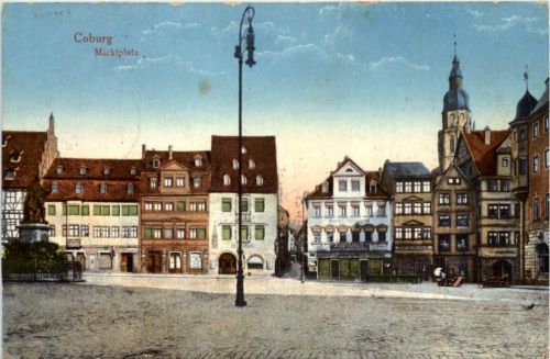 Coburg - Marktplatz