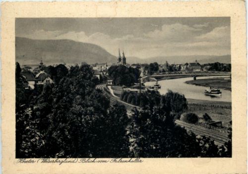 Höxter, Blick vom Felsenkeller