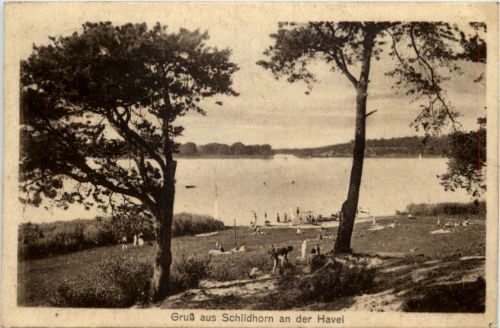 Gruss aus Schildhorn an der Havel