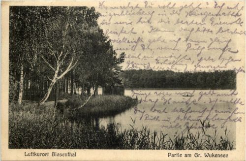 Kurort Biesental, Partie am Gt. Wukensee