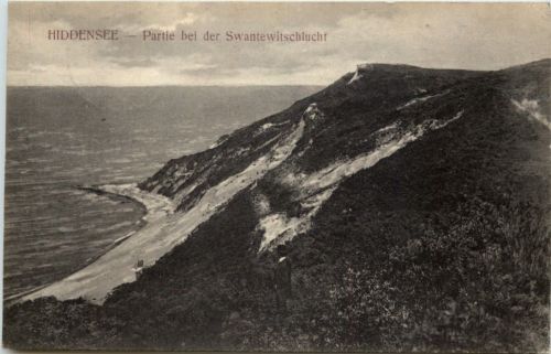 Hiddensee, Partie bei der Swantewitschlucht