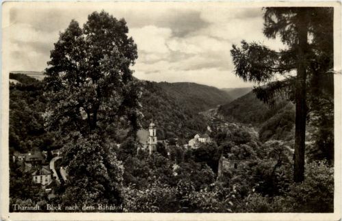 Tharandt, Blick nach dem Bahnhof