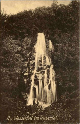 Der Wasserfall im Trusental