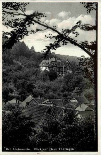 Bad Liebenstein, Blick auf Haus Thüringen